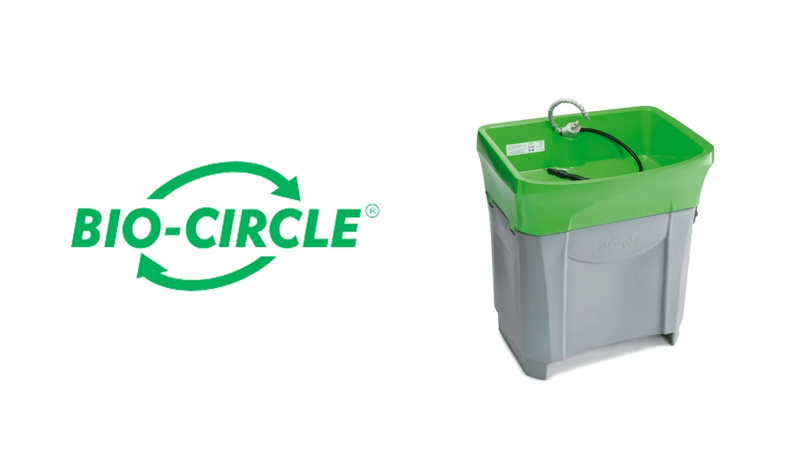 Bio-Circle är tillverkare av effektiva tvättutrustningar och tvättvätskor för industriell användning med kvalitet och skonsamma produkter som fokus.